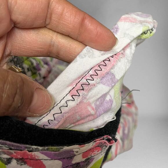 Vintage 90's Homemade Loud Print MC Hammer Pants Adjustable Waist Parachute O-08 - Picture 5 of 8